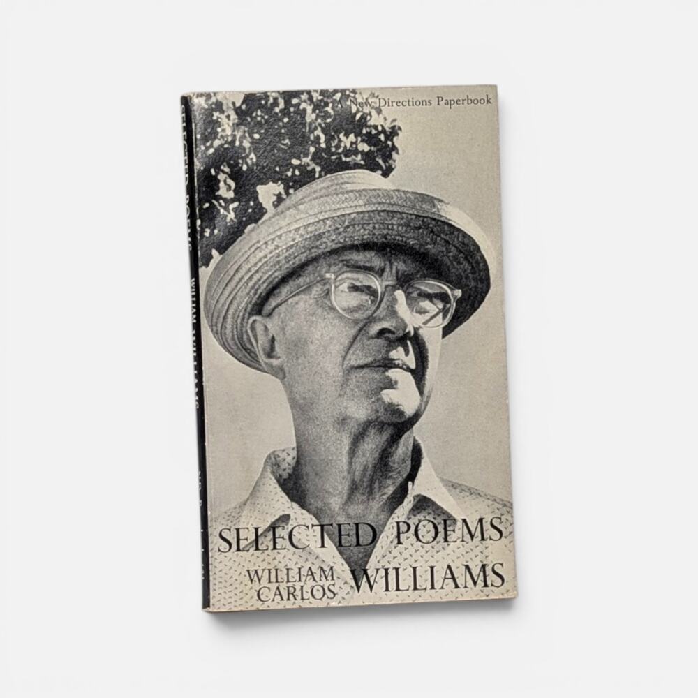 Vintage 1963 William Carlos Williams Selected Poems Paperback Book